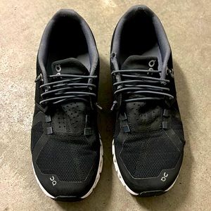 Women’s Black On Cloud Sneakers - Used size 8.5